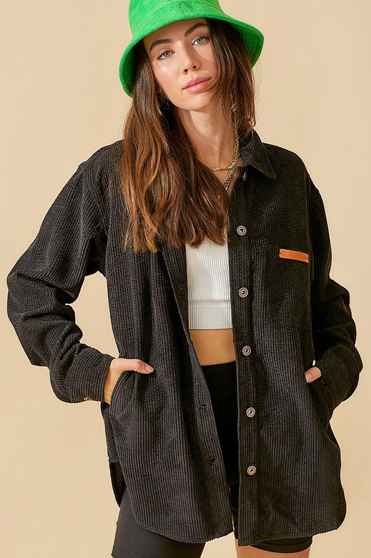 Madera Oversized Shacket Jacket