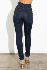 Dark Stone High Waisted Classic Skinny Jeans, Vibrant M.i.U, $ 57.95