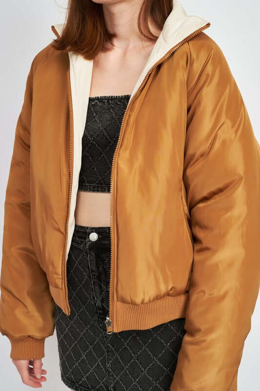 REVERSIBLE PUFFER JACKET, Emory Park, $ 99.00