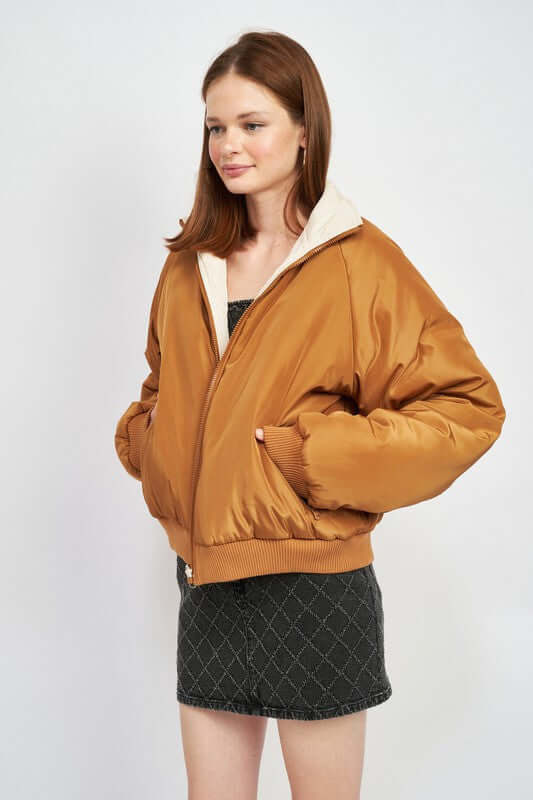 REVERSIBLE PUFFER JACKET, Emory Park, $ 99.00