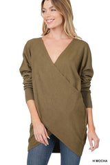 Cross Front Sweater, ZENANA, $ 48.95