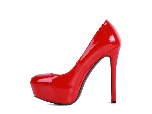 PISMIS Patent PU High Stiletto Heels