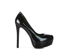 PISMIS Patent PU High Stiletto Heels