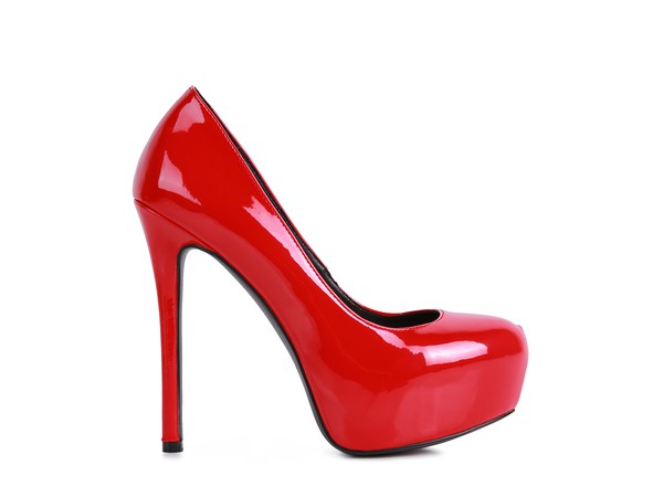 PISMIS Patent PU High Stiletto Heels