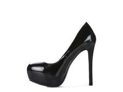 PISMIS Patent PU High Stiletto Heels