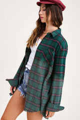 Kayla Vintage Plaid Checker Shirt