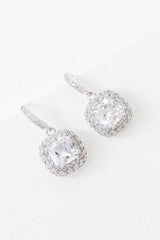 Shop Soigne Women's Halo Drop Sparkly Earrings Fashion Jewelry, Earrings, USA Boutique