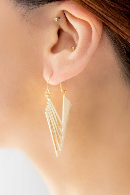 Shop Athena Gold Plated Hook Earrings | Shop Boutique Jewelry & Accessories, Earrings, USA Boutique
