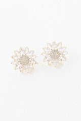Shop Aurora Stud Gold Plated Earrings | Shop Women's Fashion Jewelry, Earrings, USA Boutique