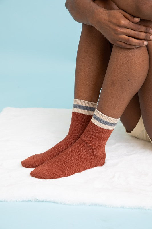 Shop Women's Color Block Socks | Boutique Fashion Shopping Online, Socks, USA Boutique