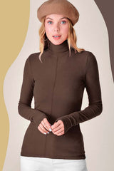 Julie Turtle Neck Slim Fit Top