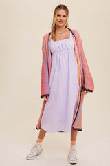 Gradation Long Knit Open Long Cardigan, Listicle, $ 97.95