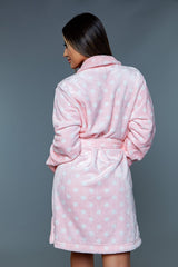 Kaylee Polka Dot Front Tie Belt Robe