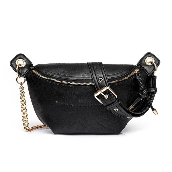 Shop Women's Luxe Convertible Sling Belt Bum Bag | USA Boutique Online, , USA Boutique