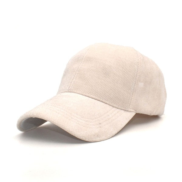 Shop Black / Cream / Taupe Velour Ball Cap, Caps, USA Boutique