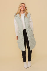 Oversized Quilted Midi Jacket, TIMING, $ 75.00