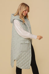 Oversized Quilted Midi Jacket, TIMING, $ 75.00