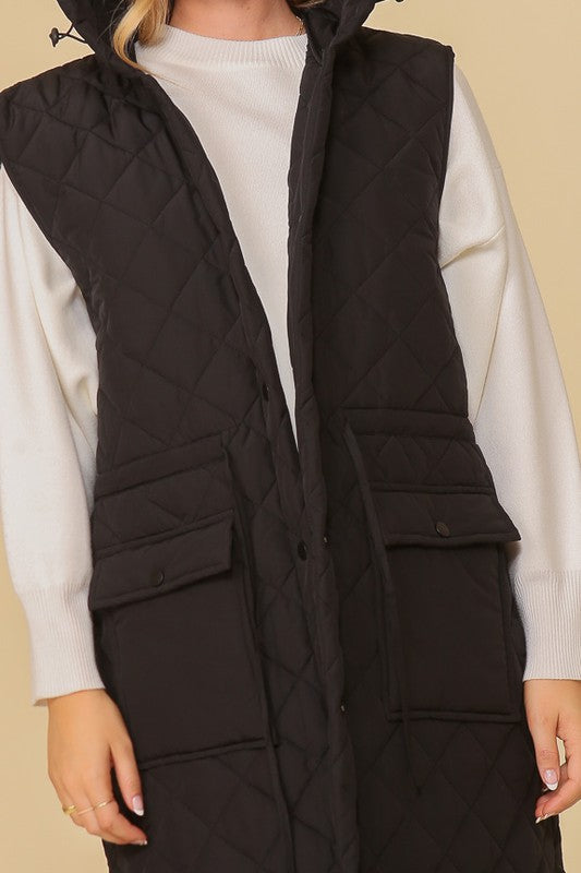 Oversized Quilted Midi Jacket, TIMING, $ 75.00