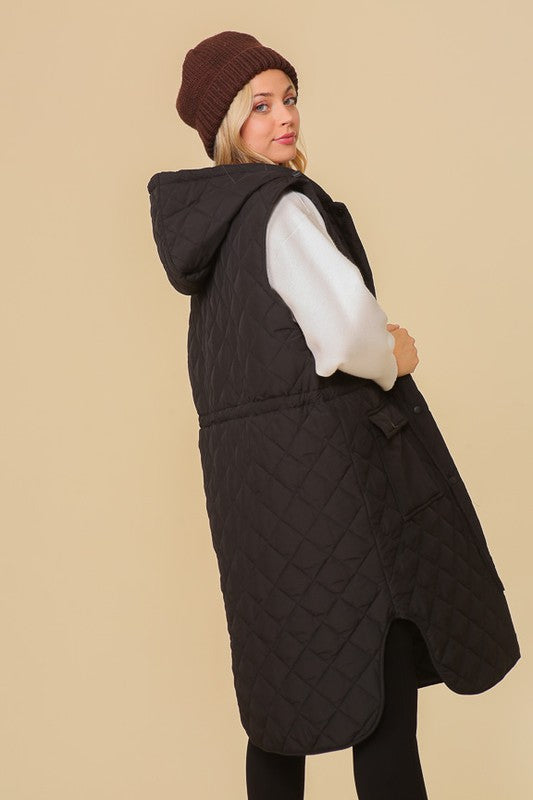 Oversized Quilted Midi Jacket, TIMING, $ 75.00