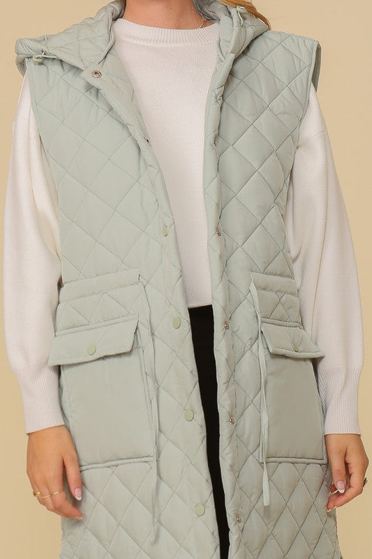 Oversized Quilted Midi Jacket, TIMING, $ 75.00