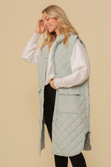 Oversized Quilted Midi Jacket, TIMING, $ 75.00