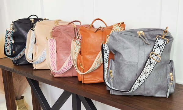 Charis Convertible Vegan Leather Backpack 2 Straps, Backpacks, $ 62.50, A Moment Of Now™
