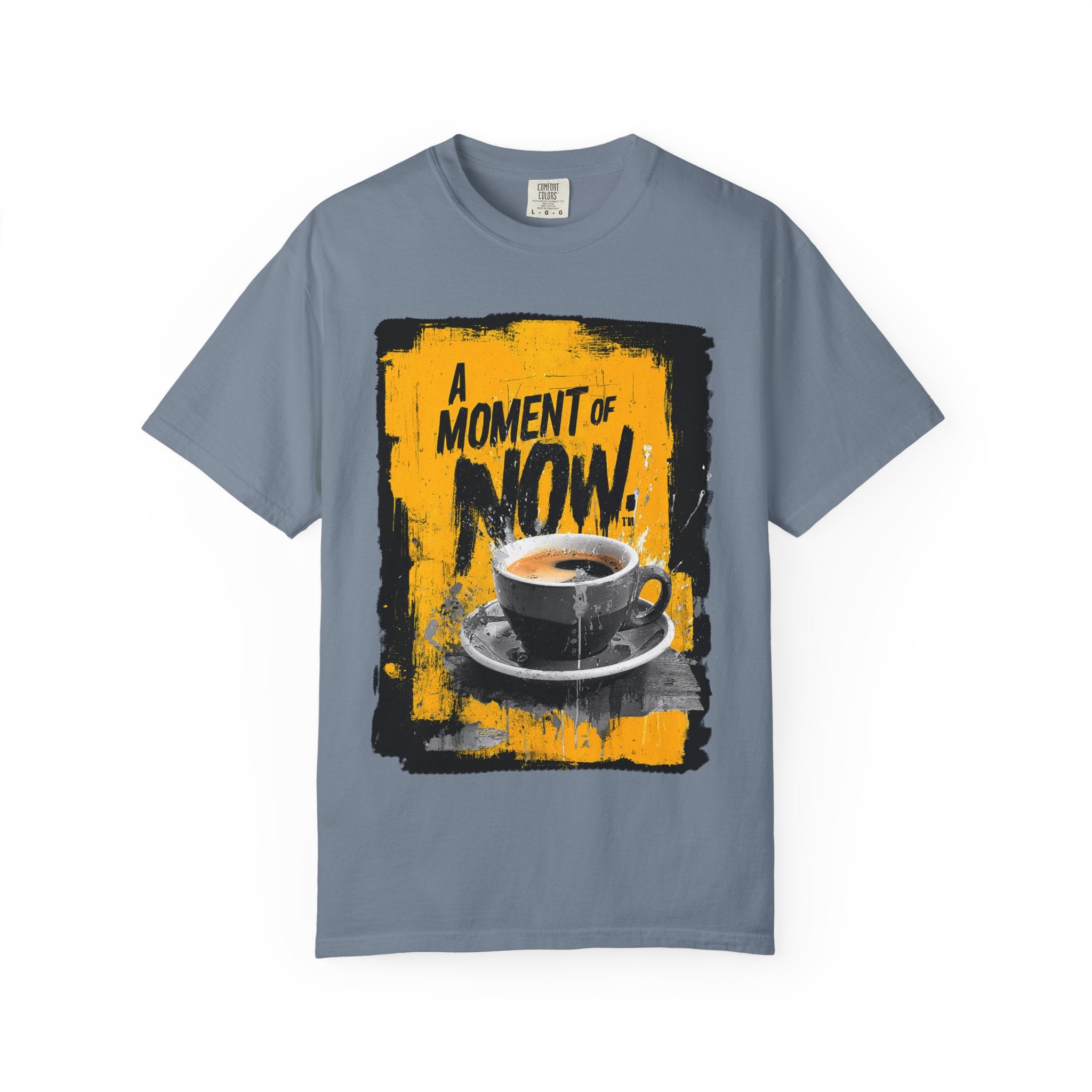 T-Shirt — A Moment of Now Coffee Graphic Tee - t-shirt product image 9