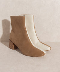 Shop OASIS SOCIETY Georgia - Women's Dual Chroma Boots, Ankle Boots, USA Boutique