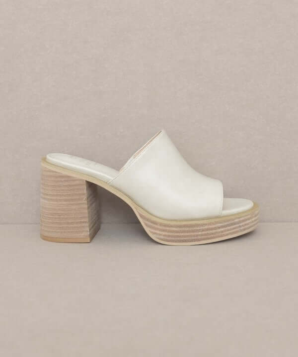 Oasis Society Camille - Platform Slide Heel Sandals