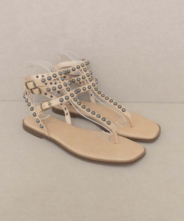 OASIS SOCIETY Oaklyn - Studded Gladiator Sandal, KKE Originals, $ 55.00