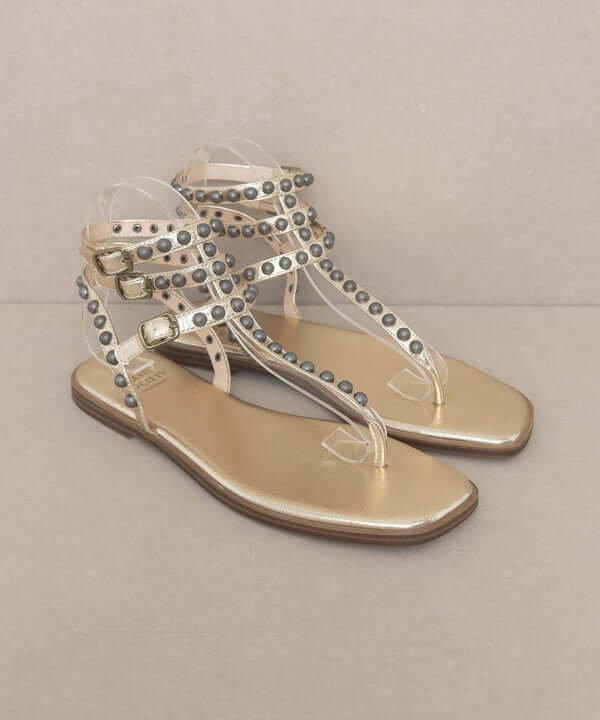 OASIS SOCIETY Oaklyn - Studded Gladiator Sandal, KKE Originals, $ 55.00