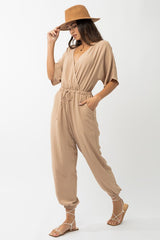 Shop Dolman Sleeve Surplice Jumpsuit | Women's Boutique Clothing , Jumpsuits, USA Boutique