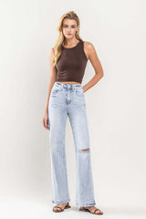 90s Vintage Tender Super High Rise Flare Jeans, VERVET by Flying Monkey, A Moment Of Now