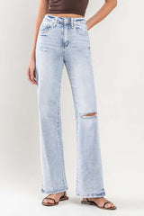 Shop 90's Vintage Super High-Rise Flare Jeans, , USA Boutique