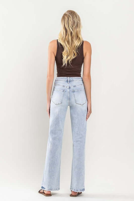 90s Vintage Tender Super High Rise Flare Jeans, VERVET by Flying Monkey, A Moment Of Now