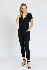 Shop Women's Short Sleeve Jogger Jumpsuit | USA Clothing Boutique Online, Jumpsuits, USA Boutique