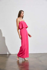 Elegant Off Shoulder Wide Leg Jumpsuit, Do + Be Collection, $ 55.00