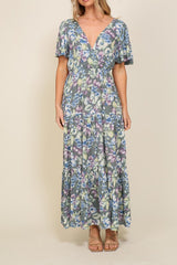 ARYA FLORAL MAXI DRESS, TIMING, $ 60.95