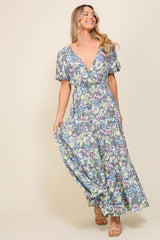 ARYA FLORAL MAXI DRESS, TIMING, $ 60.95