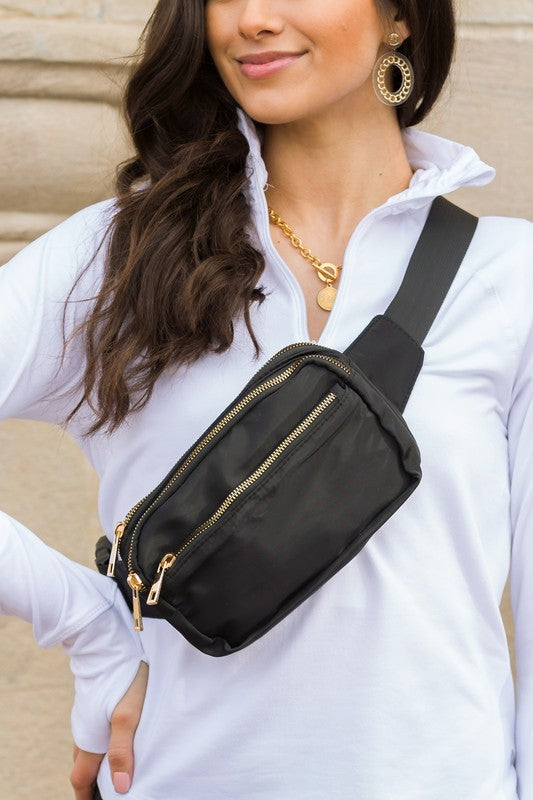 Shop Everyday Nylon Belt Bag Sling Bag | USA Boutique Online, Sling Bags, USA Boutique