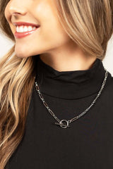 Elegant 18K Stainless Steel Toggle Chain Necklace, Necklaces, $ 15.00, A Moment Of Now™