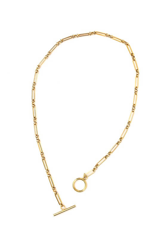 Elegant 18K Stainless Steel Toggle Chain Necklace, Necklaces, $ 15.00, A Moment Of Now™