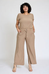 Shop Spring Short Sleeve Jumpsuit with Pockets | Women's Boutique Online, Jumpsuits, USA Boutique