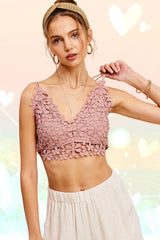 Shop Women's Crochet Lace Bralette Top | USA Boutique Clothing Online, Tops, USA Boutique