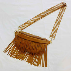 Shop Vegan Leather Fringed Or Not Sling Bag, Crossbody Bags, USA Boutique