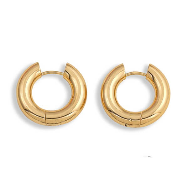 Toto Huggies Hoop Earrings - Stylish Gold Hoops, Earrings, $ 23.95, A Moment Of Now™