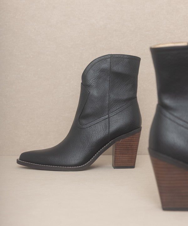 OASIS SOCIETY Harmony - Two Panel Western Booties Boots