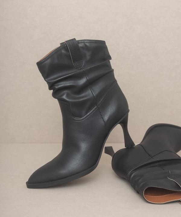 OASIS SOCIETY Riga - Western Inspired Slouch Boots, KKE Originals, A Moment Of Now