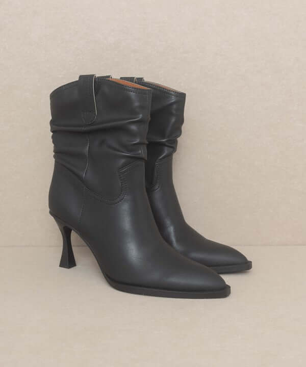 OASIS SOCIETY Riga - Western Inspired Slouch Boots, KKE Originals, $ 85.00