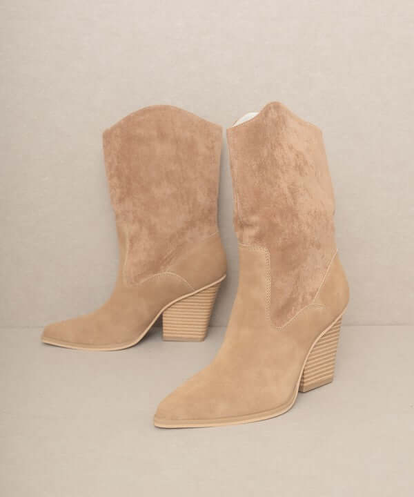 OASIS SOCIETY Marseille - Loose Fit Western Boots